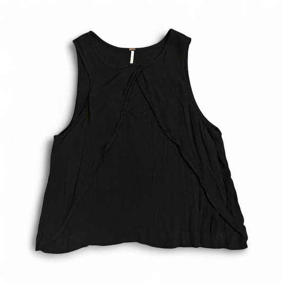 Free People Black Tank Top - Picture 1 of 5